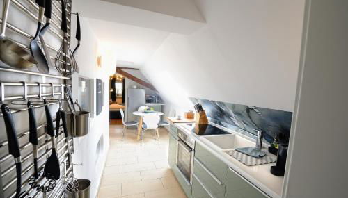 Suite Petite - Ferien und Businessapartment - Foto 4, stove, dishwasher
