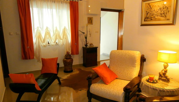 Zona de estar del vestíbulo