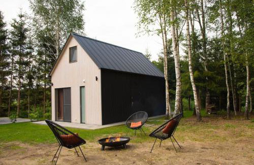 Żywiołowo - domki w stylu stodoły z placem zabaw i stawem - OGIEŃ - Foto 16