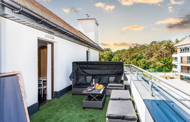 Escada Luksusowy Apartament Z Kominkiem i Tarasem - Photo 32