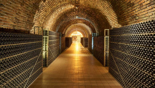 Cava das adegas Chandon