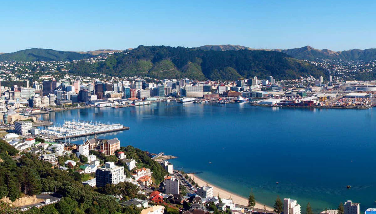 Foto panorámica de Wellington