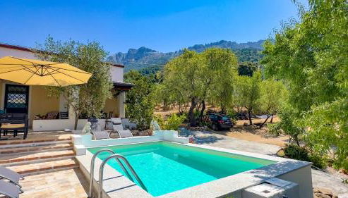 Villa Ferulas - Foto 5, Garden, sunbed, Garden view