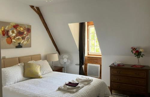 La Tuilerie Grange (Adults only gite) with two en-suite double bedrooms - Foto 17
