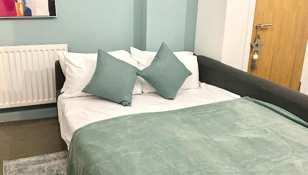 Modern Central Edwardian Apartment 4pp Private Ent - Foto 3, Habitación