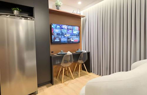 Studio moderno com cama Queen e piscina perto da Oktoberfest! - Foto 7