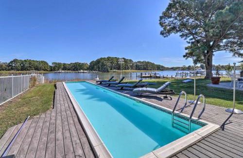 Grasonville Home with Private Pool on the Water - Foto 9