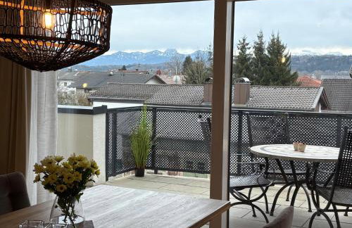 Terralpin - Wohnen auf Zeit - DG Wohnung mit Bergblick - Foto 6