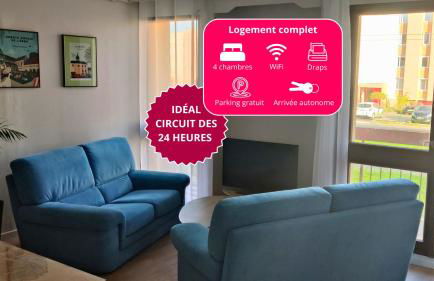 Appartement 4 chambres Idéal 24h moto & voiture - Foto 1