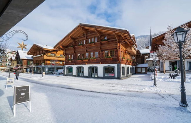 Gstaad Switzerland Skiing From Exclusive Rougemont Chalet Apartment - Foto 23