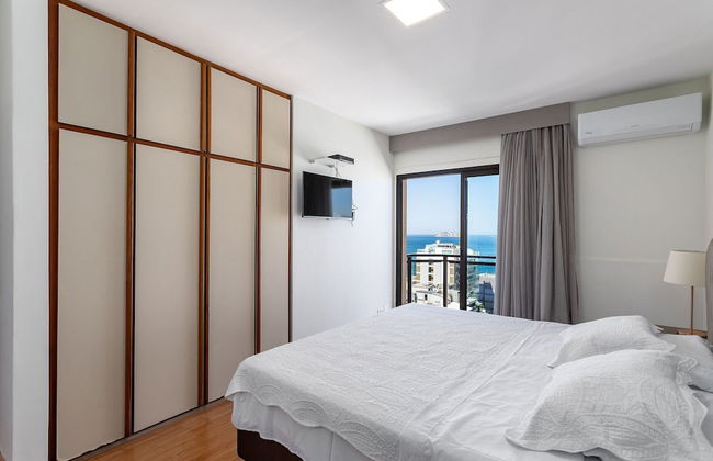 (1402) 2 Suítes, Vista para o Mar e Cristo - Foto 8