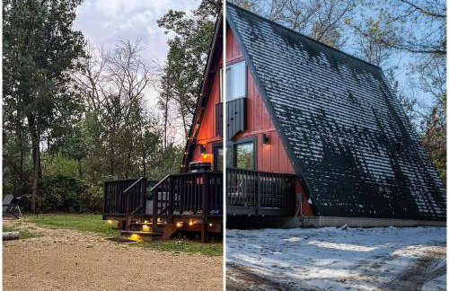 Timber Haven - Cozy A-frame Hot Tub Fireplace - Foto 8
