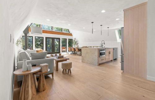 Aframe River Retreat, Sauna, Hot Tub, Workspace, New Build! - Foto 26