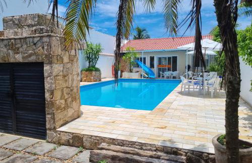 Casa Premium Piscina Privativa Gigante com Escorregador Próxima à Praia - Foto 44