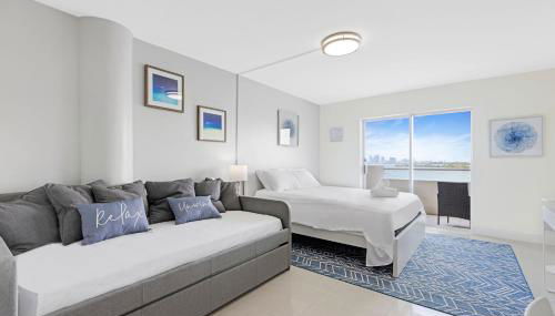 Waterfront Studio Condo in the Heart of Miami - Skyline & Bay Views - Foto 3