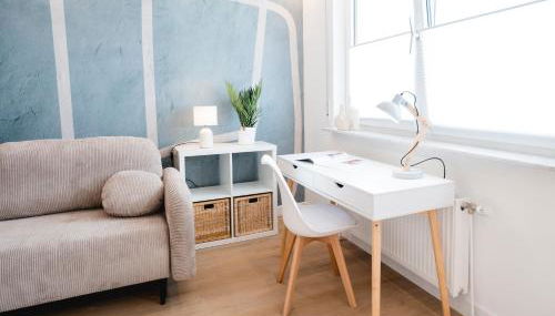 BellaBene modernes Studioapartment in zentraler Lage mit Balkon, Arbeitsplatz, Parkplatz - Foto 5