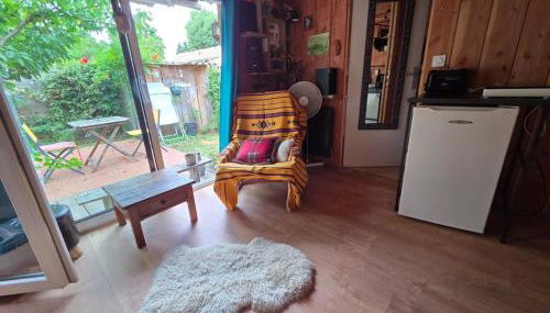 Deux studios bois terrasse jardin bassin et océan - Foto 5