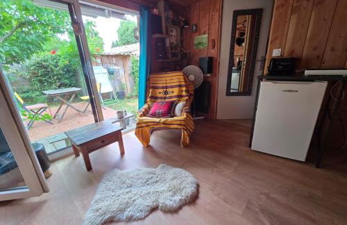 Deux studios bois terrasse jardin bassin et océan - Foto 5