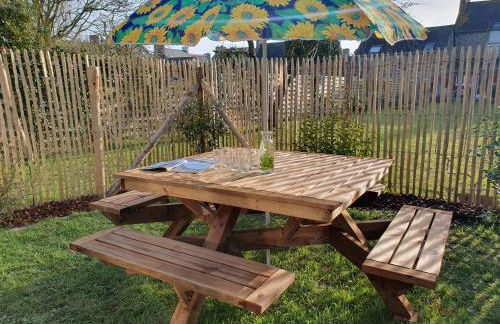 Les Bonnes Ondes - Chalet breton bord de mer - Baie Mont St Michel - Foto 26