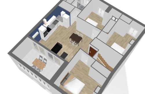 "Le Cocon" - 3 chambres et terrasse, centre-ville - Foto 12