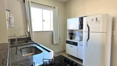 Residencial Delior Apartamentos completos em Palmas - Foto 4, stove, toaster, minibar