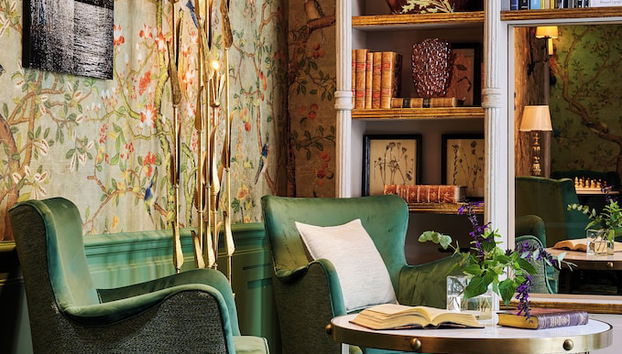 Sala de estar do lobby