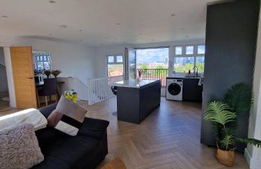 Loft apartment with skyline views of Canary Wharf - Foto 1