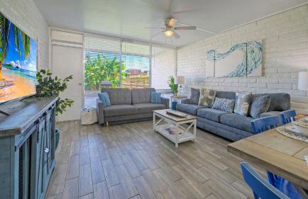 Beach Boardwalk Access Pool + Remodeled Interior Tropical Haven by Avantstay - Photo 26