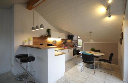 Schöne Ferienwohnung im Allgäu Lauben bei Kempten Urlaub Unterkunft FeWo Bergblick 70qm - Foto 10