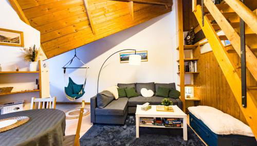 Bright studio with a view of Mont Blanc - Foto 4