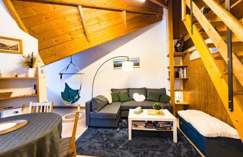 Bright studio with a view of Mont Blanc - Foto 4