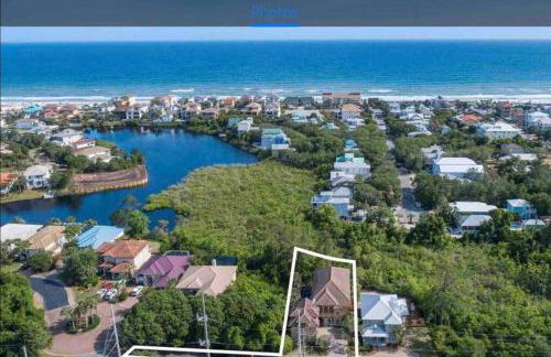 5 BR Villa Private Pool Jacuzzi Golf Cart 3 min to Beach - Foto 24