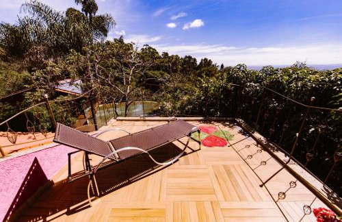 Casa Rosa - Paraíso na Natureza piscina natural, Wi-Fi - 25 minutos do centro - Foto 25