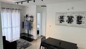 Apartamento completo, com vaga, varanda e piscina - Foto 2