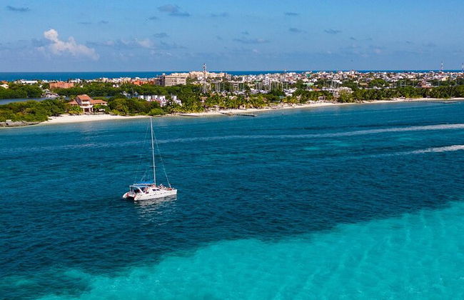 Fiesta Premium Catamarã All-Inclusive para Isla Mujeres - Foto 20