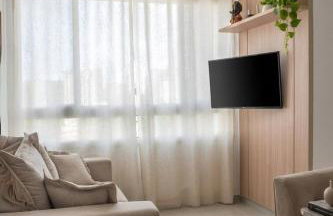 Apartamento novo com piscina 2 quartos self check-in perto do shopping - Foto 2