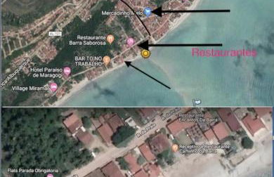 Casa a Beira mar, em frente ao Caminho de Moisés - Foto 59