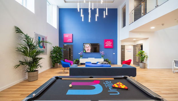 Zona de estar del vestíbulo