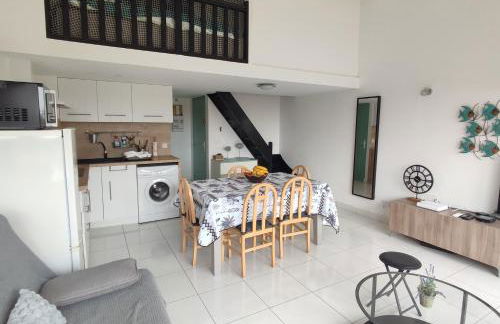 Cap d'Agde duplex l'Olivier vue mer 5 à 6 pers - Foto 7