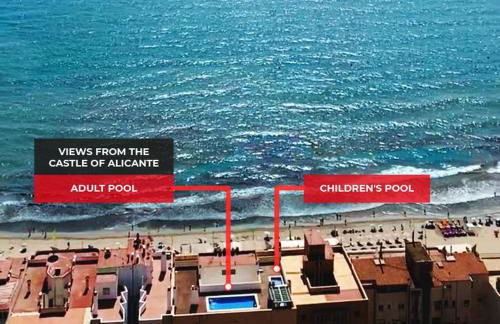 Céntrico, reformado, frente a playa de Alicante y piscina - Photo 2