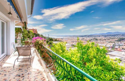 Beautiful villa with panoramic view over Nice - Foto 2