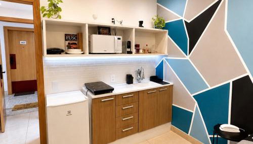 Apartamento completo e moderno com ar condicionado e piscina no centro do RIO - Foto 5