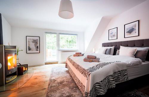 Stilvolle Apartments mit Kamin - Schlossblick und großer Terrasse 2-4 Zimmer 50-140qm - nahe A1 und Schloss Burg - Köln - Foto 30