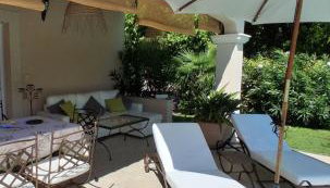 AAD maison de vacances avec piscine - Foto 2, Garden, sunbed, Garden view