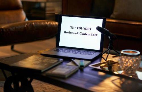 FOUNDRY - Business & Content Loft - 120 qm - Küche - Waschtrockner - Badewanne & Dusche - kostenloser Parkplatz - Smart TV - Foto 7