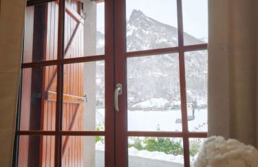 Studio vue montagnes RDC piscine - Foto 15