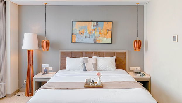 Homey And Enjoy Living Studio (No Kitchen) Grand Palace Kemayoran Apartment - Foto 5, Habitación