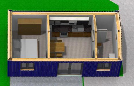 Tiny Haus 1 - Kirsche - Foto 2