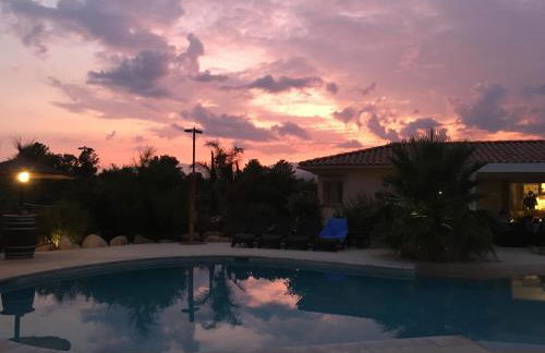 L'Hacienda Piscine chauffée à 28, spa, boulodrome et court de Tennis privés, 2 villas indépendantes - Foto 47