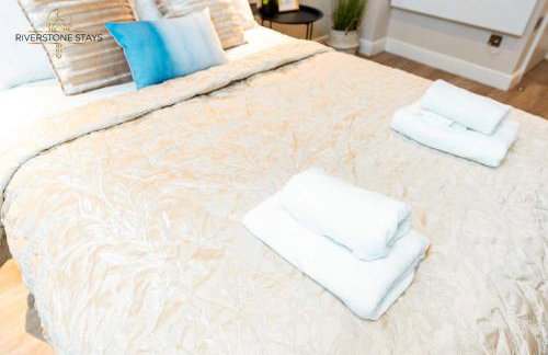 King Size Bed, City Centre, Long Stay Offers, Fast Wifi, Fully Equipped Kitchen, Dedicated Work Place - Foto 63